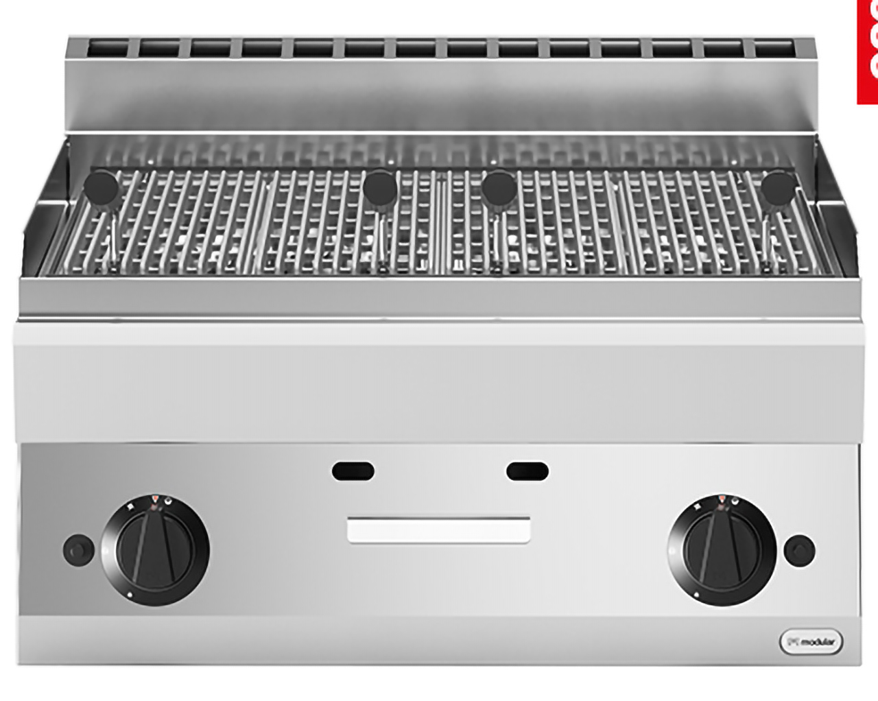 Lavasteengrill Modular Aardgas X Cm