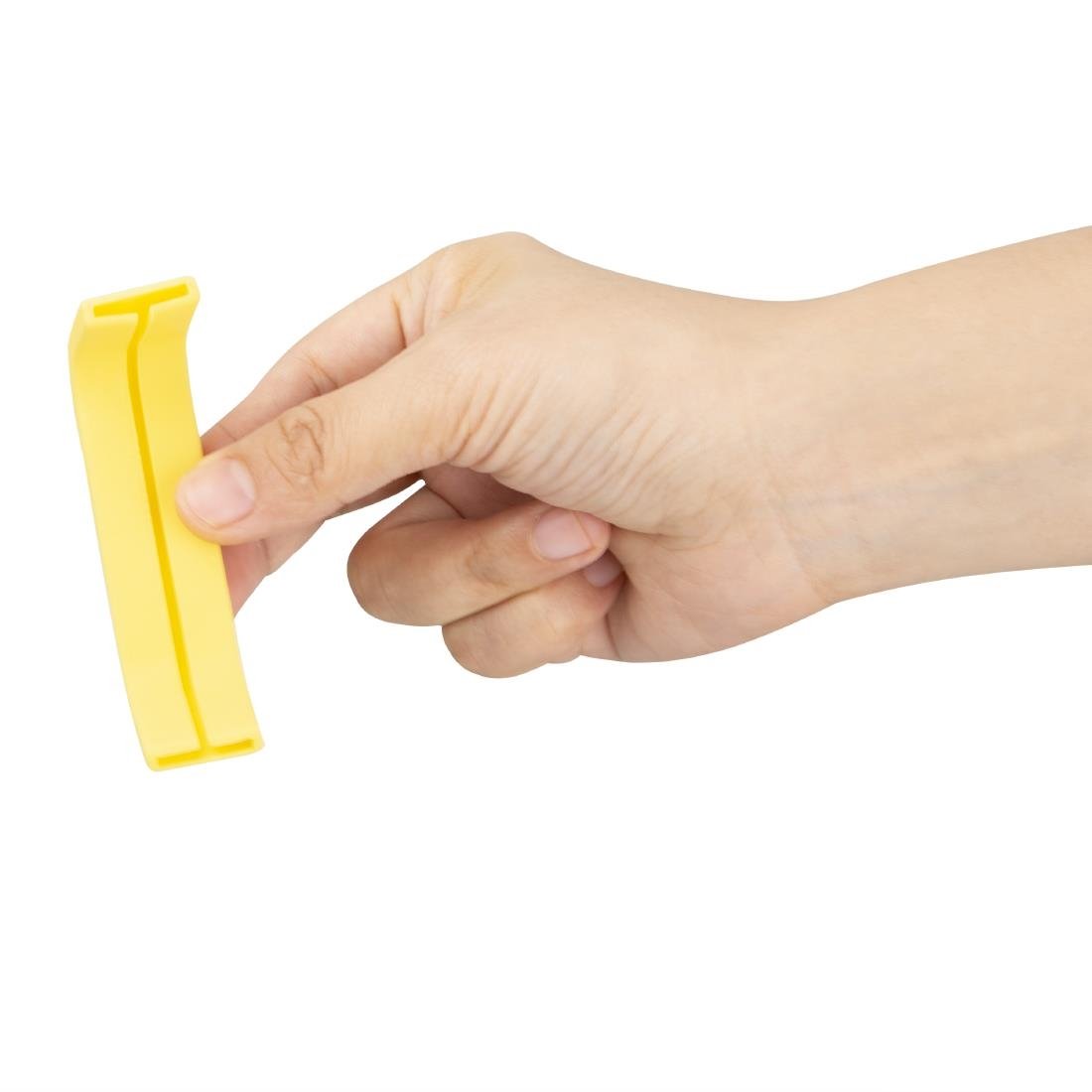 Poignée en silicone jaune Olympia pour pichet de 570ml