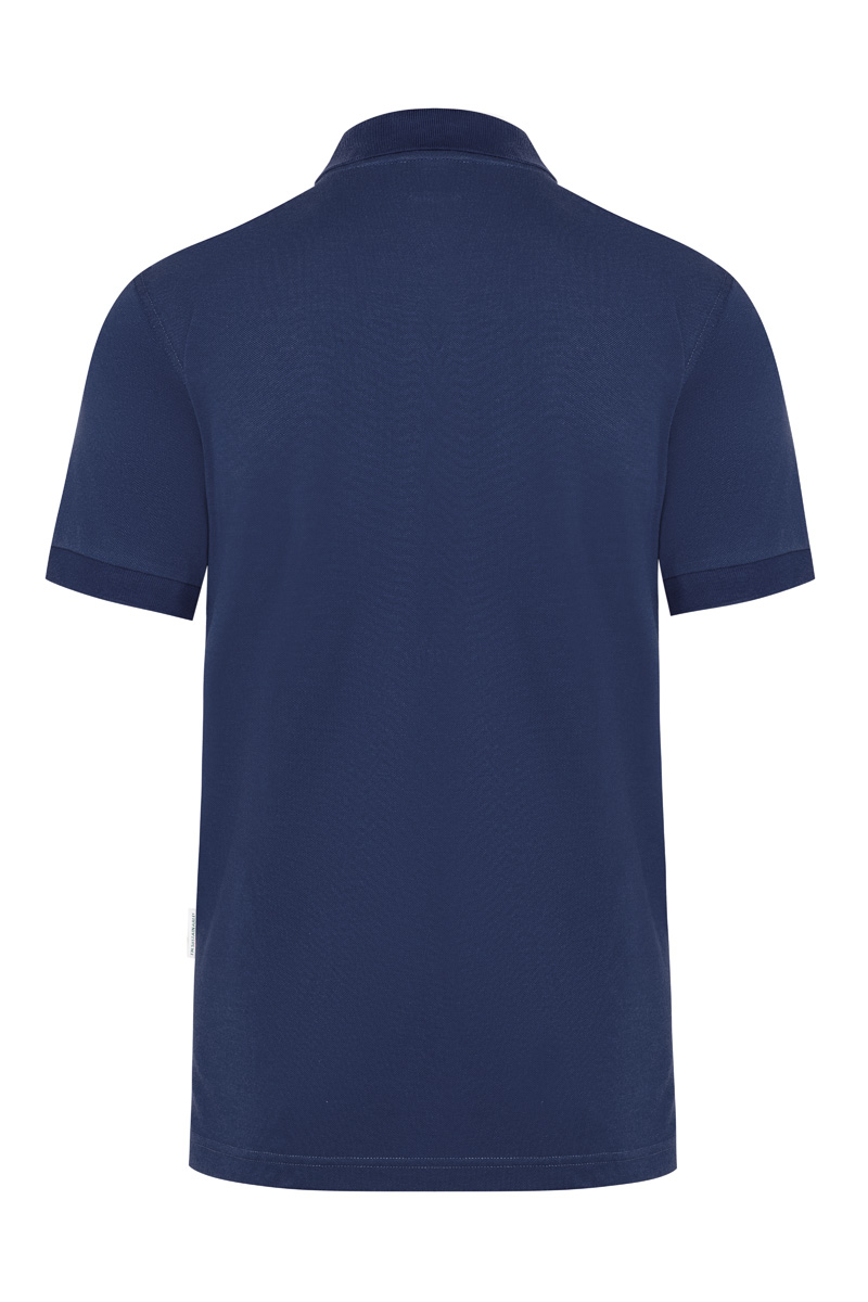 Herren Workwear Poloshirt Modern-Flair, aus nachhaltigem Material - Marine - XL