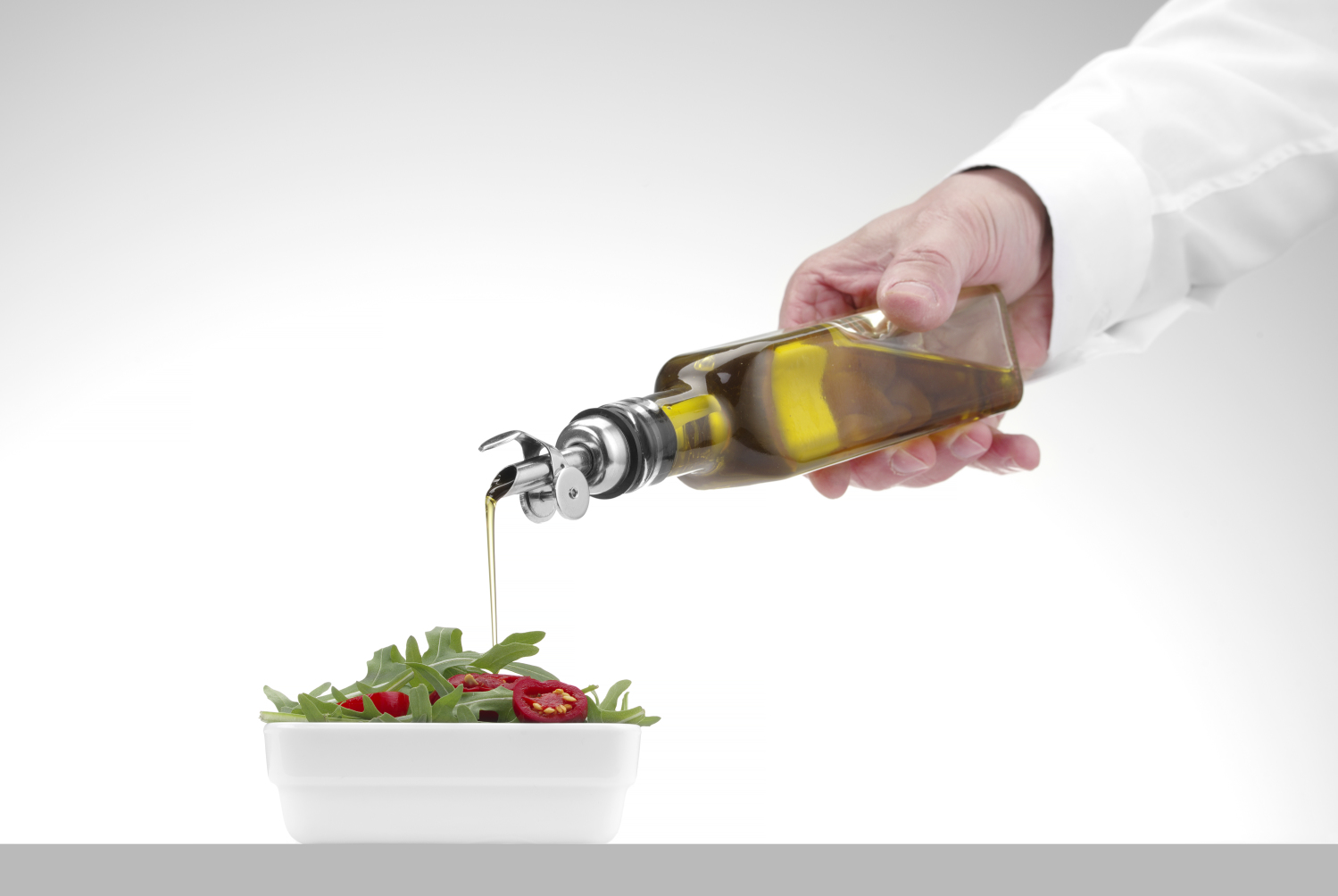 Free-flow schenktuit voor olijfolie - 3 stuks