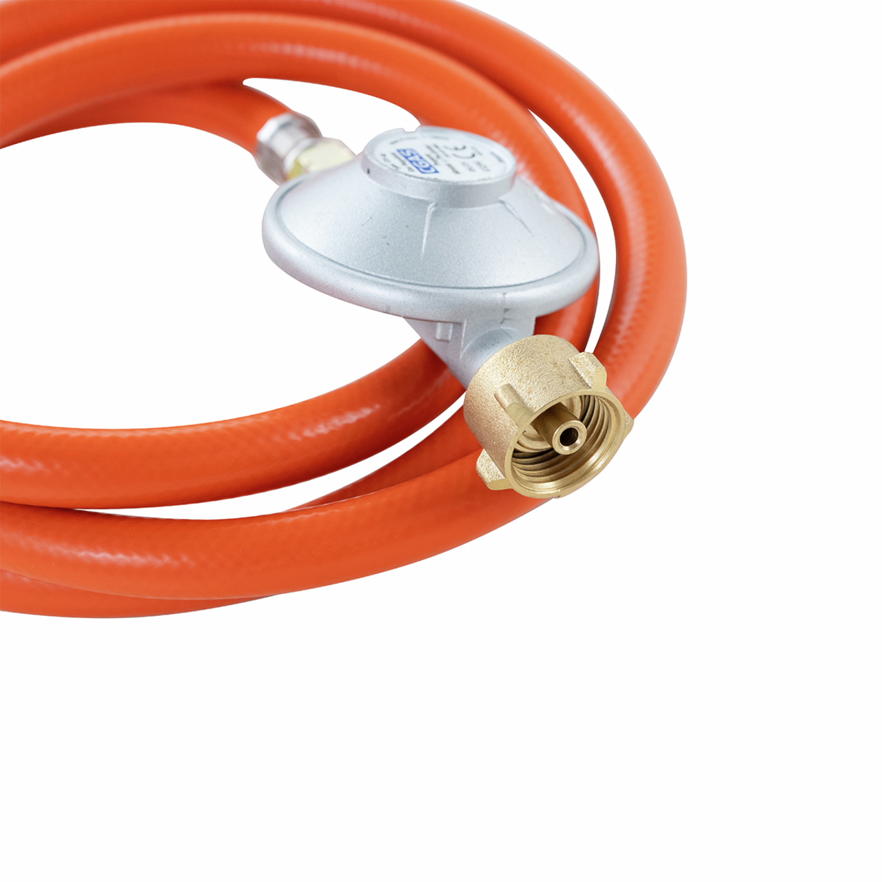 Gasslang met drukregelaar (50 mbar) voor combi-braadgrill TBG3-T