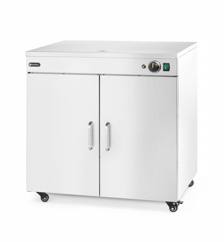 Tellerwärmer doppelt - 230V/800W - 735x589x(H)766mm