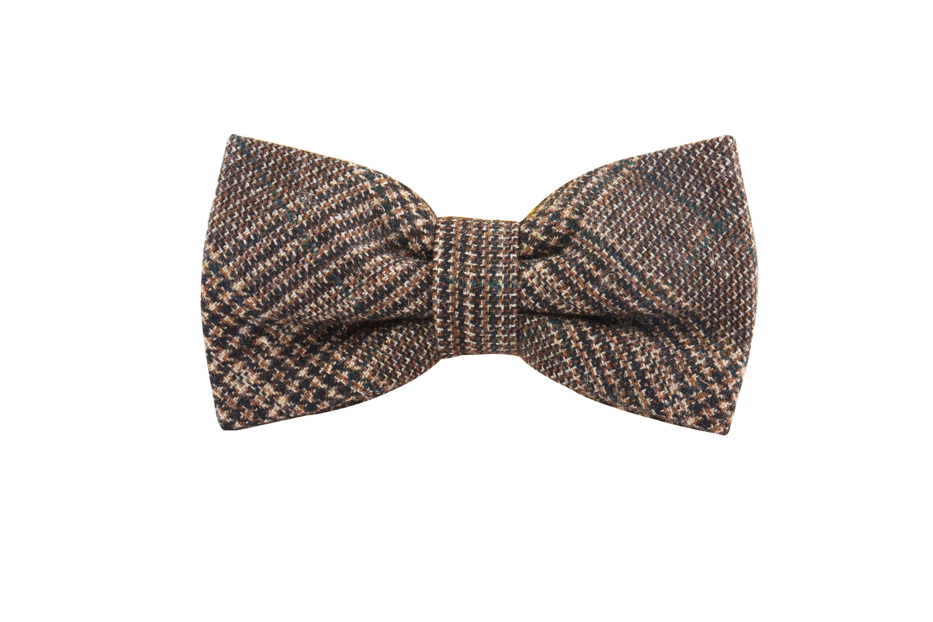 Nœud papillon Urban-Glencheck - Brun Foncé