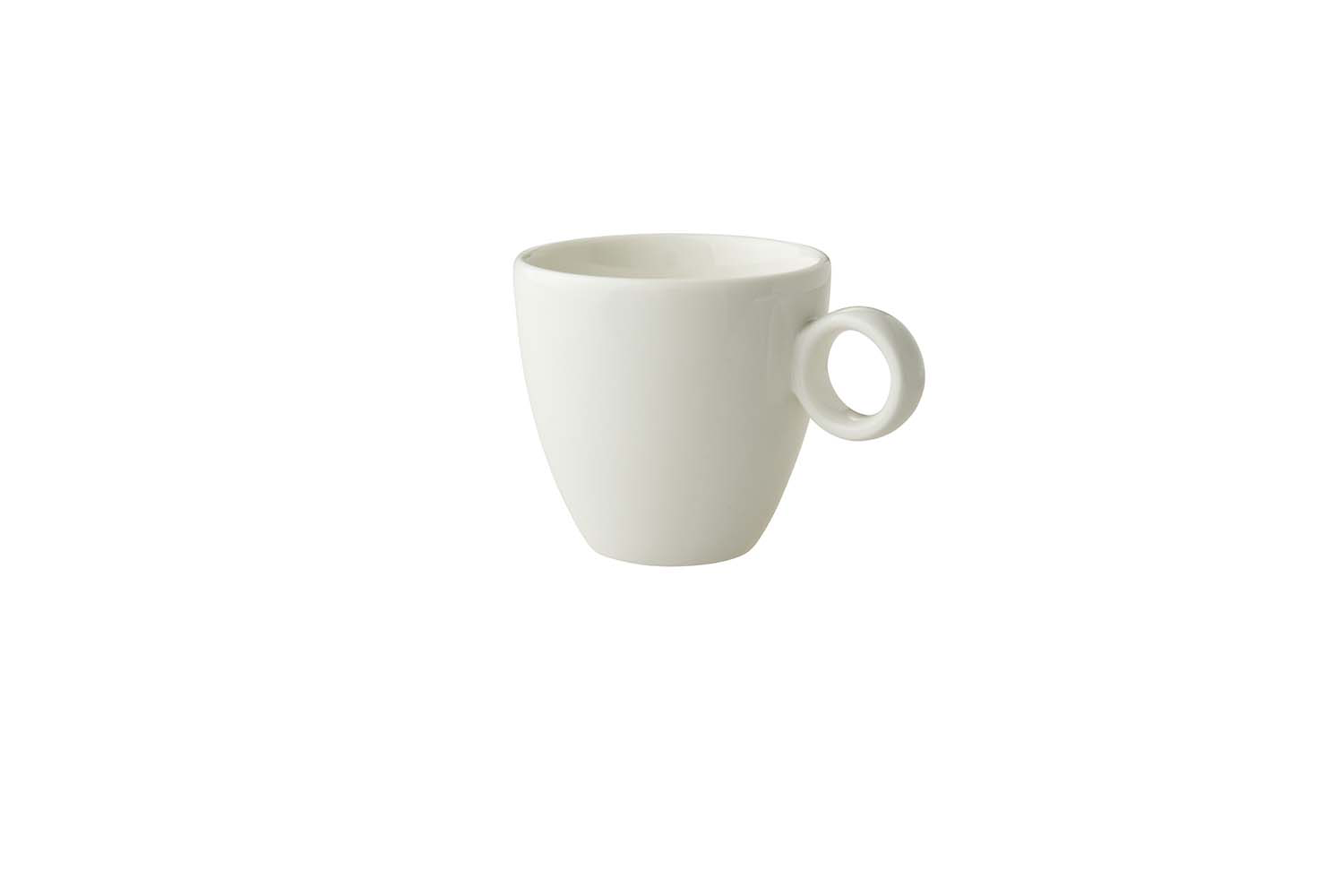 Koffiekop 928 Bart 17 cl Offwhite Porselein