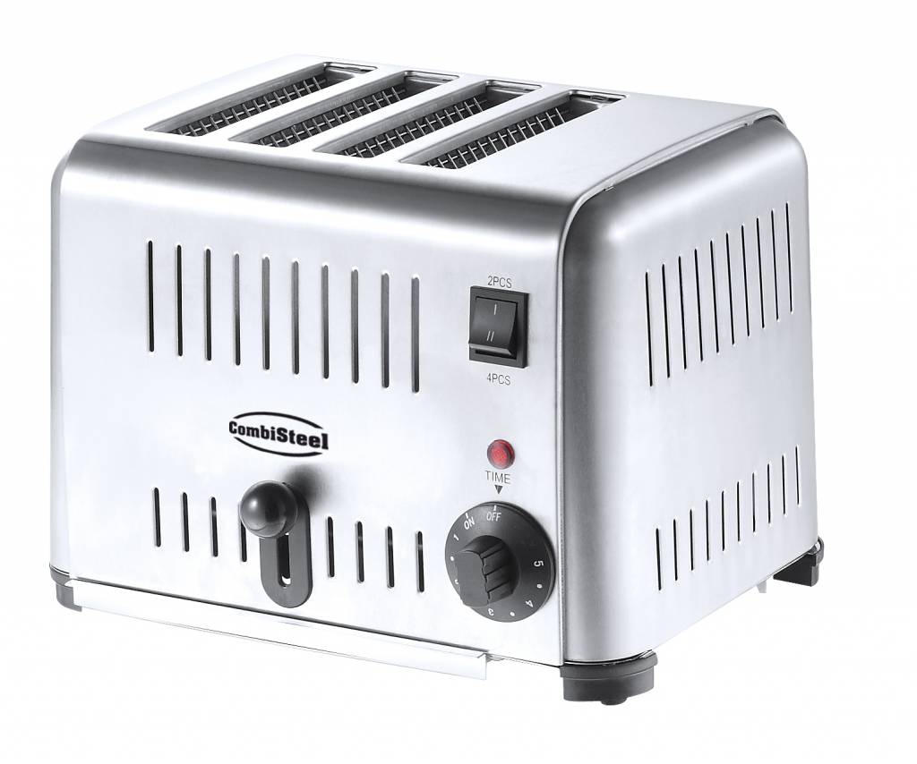 Toaster | 4 Schnitten | 230V | 290x260x(h)220mm