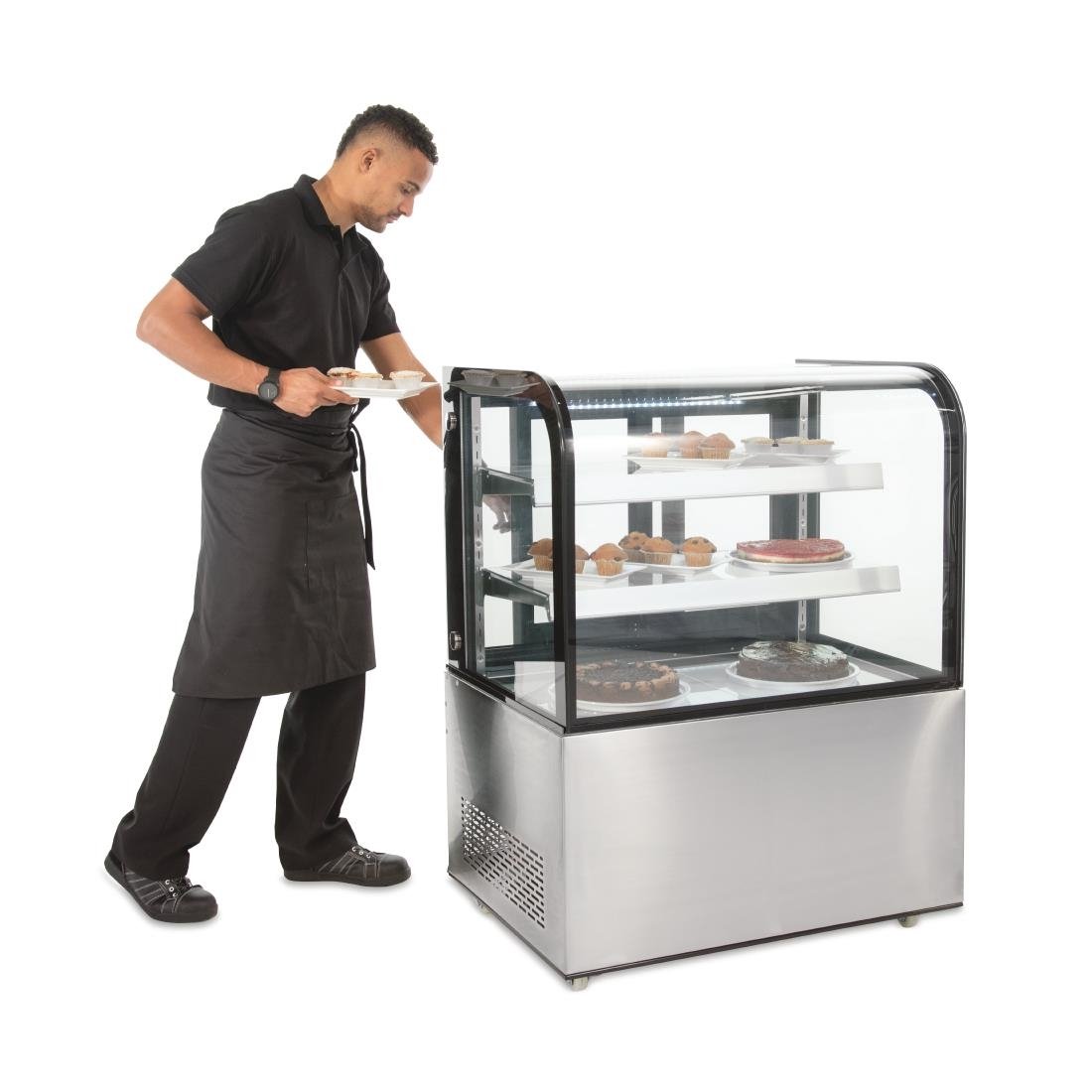 Vitrine réfrigérée à économie d'énergie Polar Série G 270L