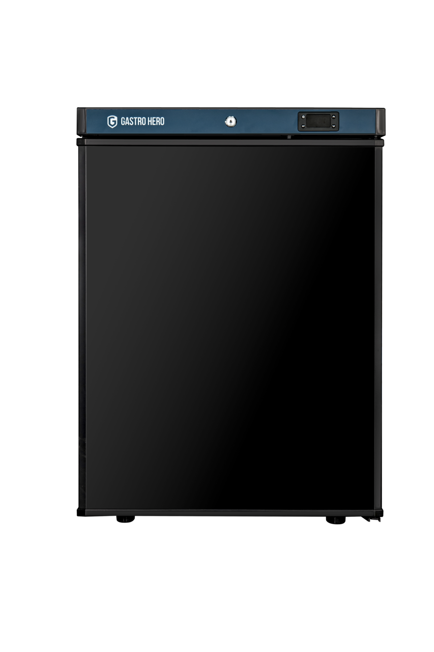 Armoire réfrigérée ECO 200, intérieur en plastique, noir