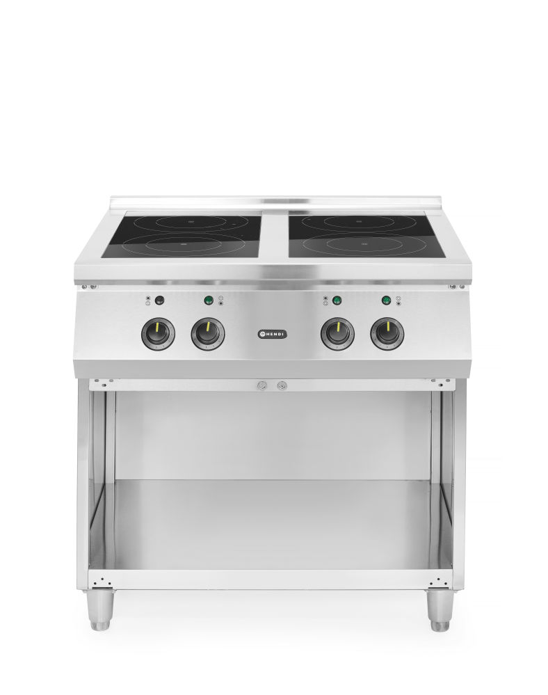 Cuisinière à induction 4 zones de cuisson - 800x700x (h) 870mm