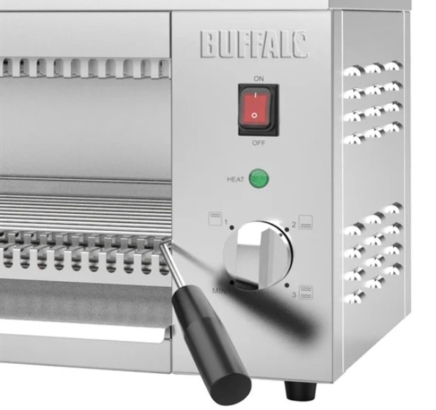 Plaque de cuisson et gril salamandre à quartz Buffalo