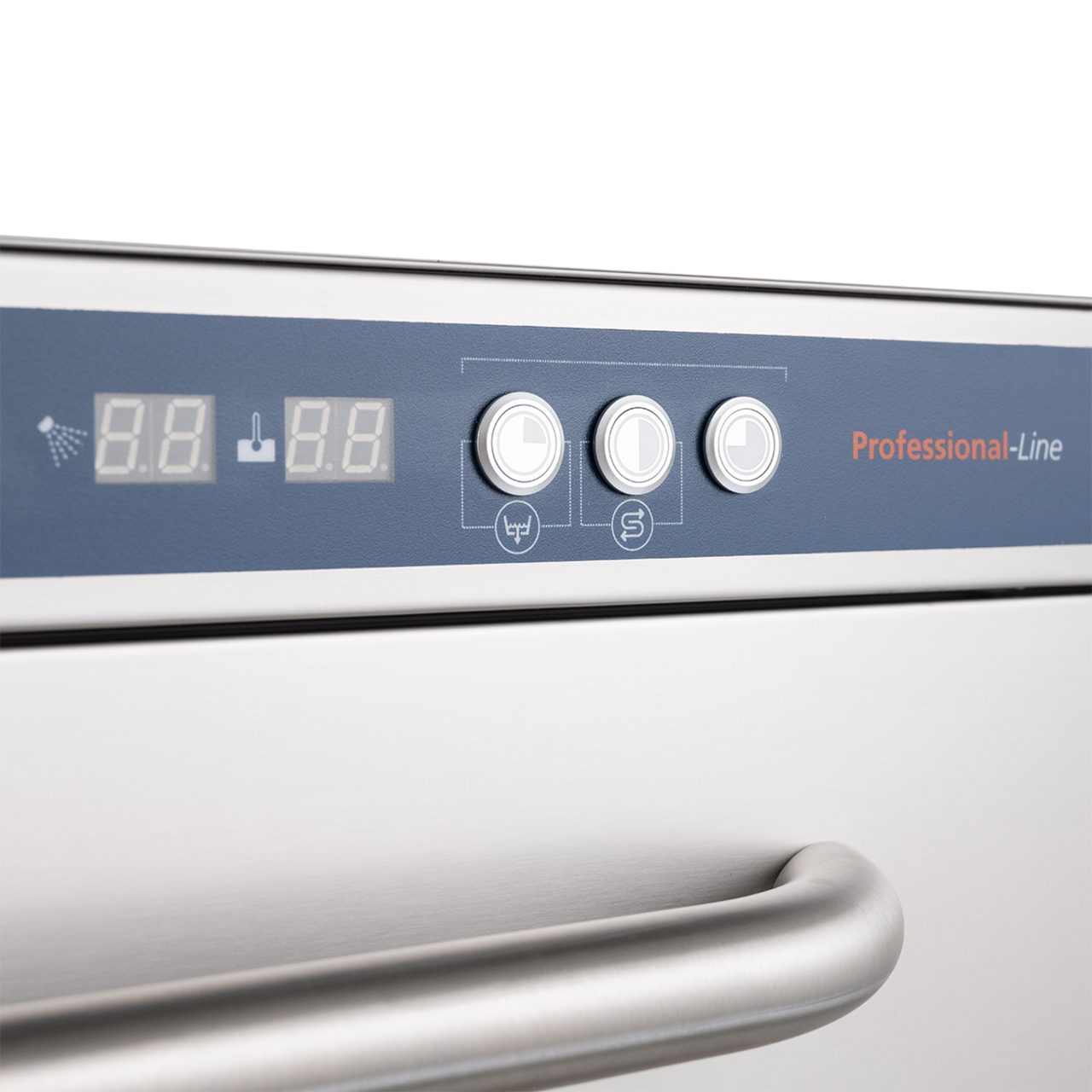 Lave-vaisselle PROFI Digital 50 SL panier 50x50 cm, avec doseur de détergent & de produit de rinçage, avec pompe de vidange, Fabriqué en Europe, 230 V