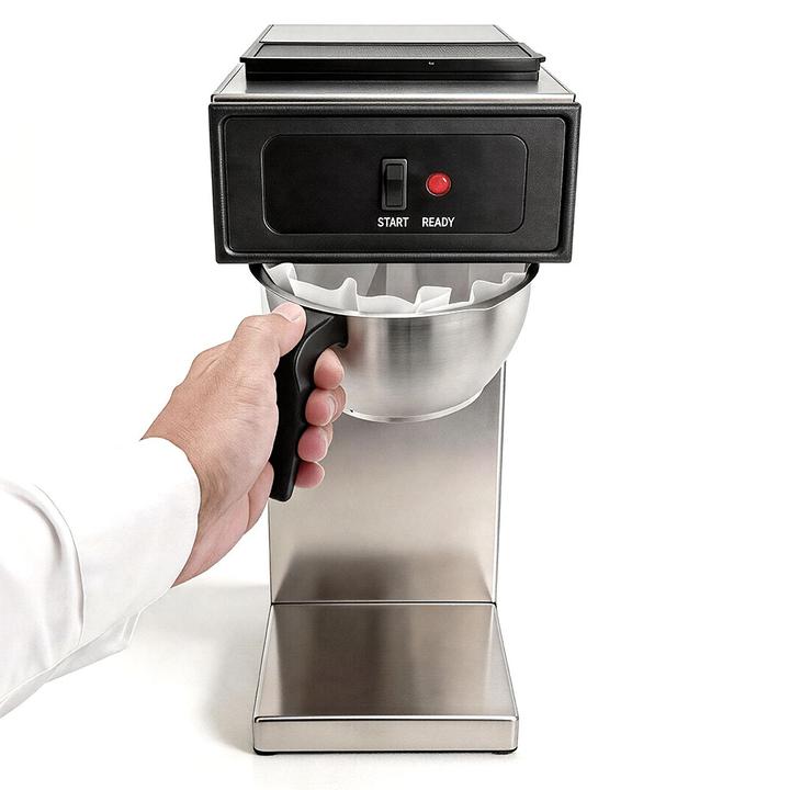RVS koffiemachine - 1,8L - 1,9 kW - Inclusief thermoskan