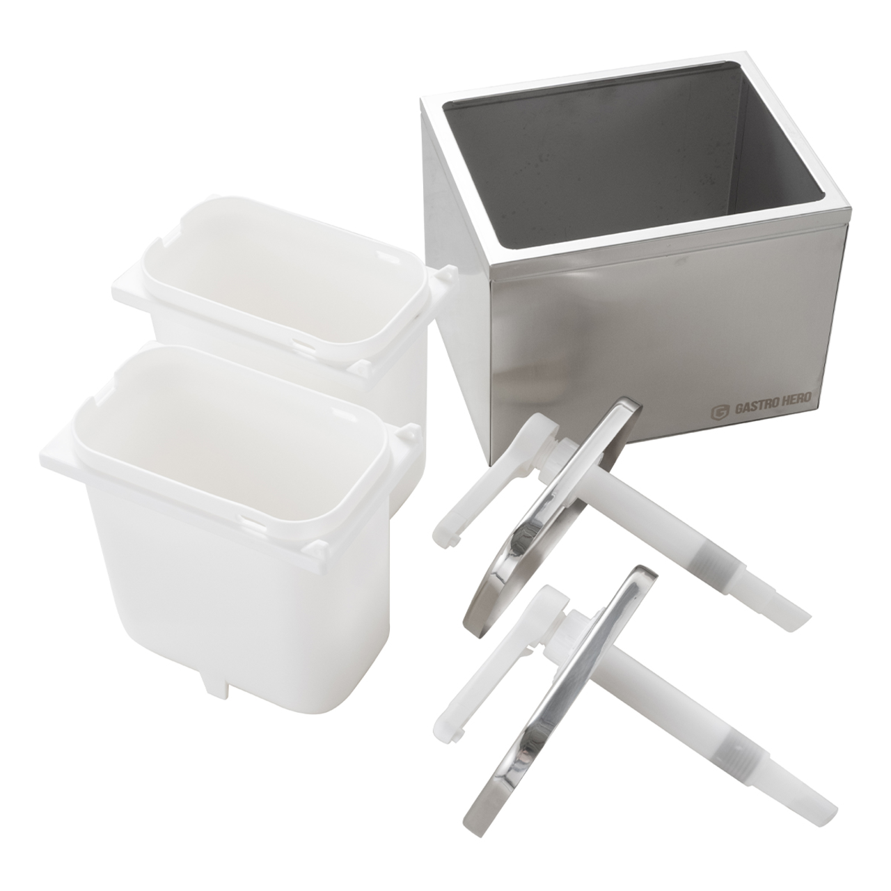 Sausdispenser - 2 x 2 Liter - Doseerpomp PP