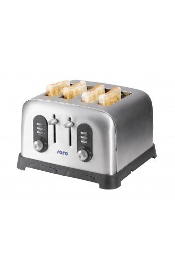 Toaster - Broodrooster 4 sneden met timer - 320x280x200(h)mm