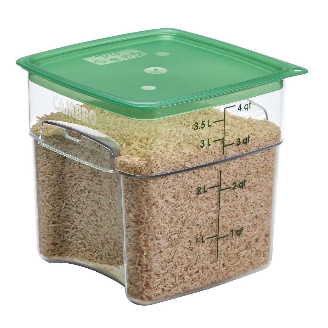Cambro FreshPro Camsquare Lebensmittelbehälter 3.8Ltr Cambro FreshPro Camsquare Lebensmittelbehälter 3.8Ltr