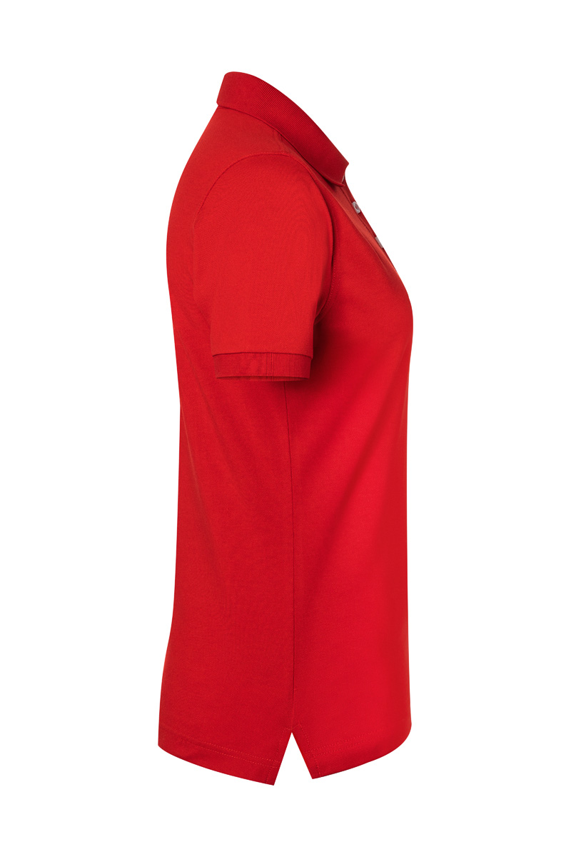 Polo de travail pour femme Modern-Flair, en matériau durable - Rouge - L