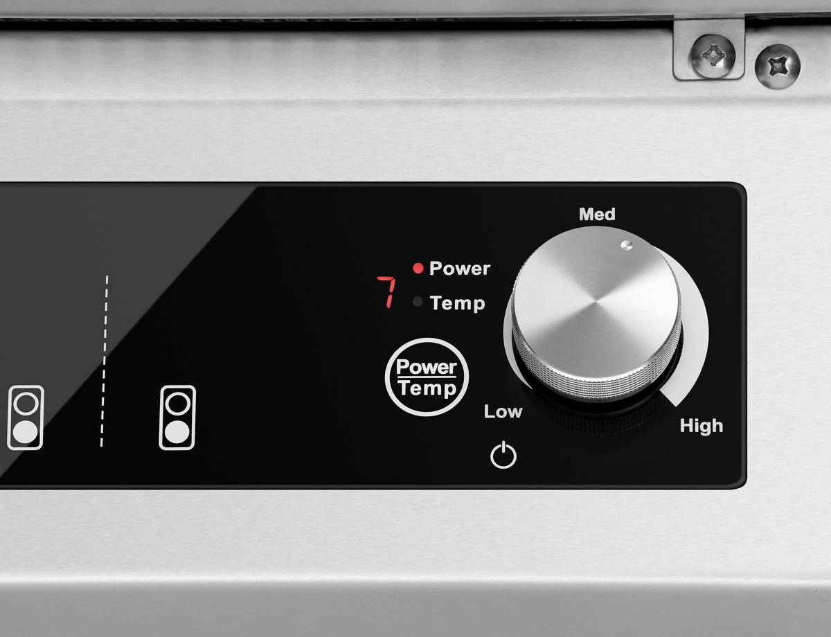 2-velden inductiekookplaat GU