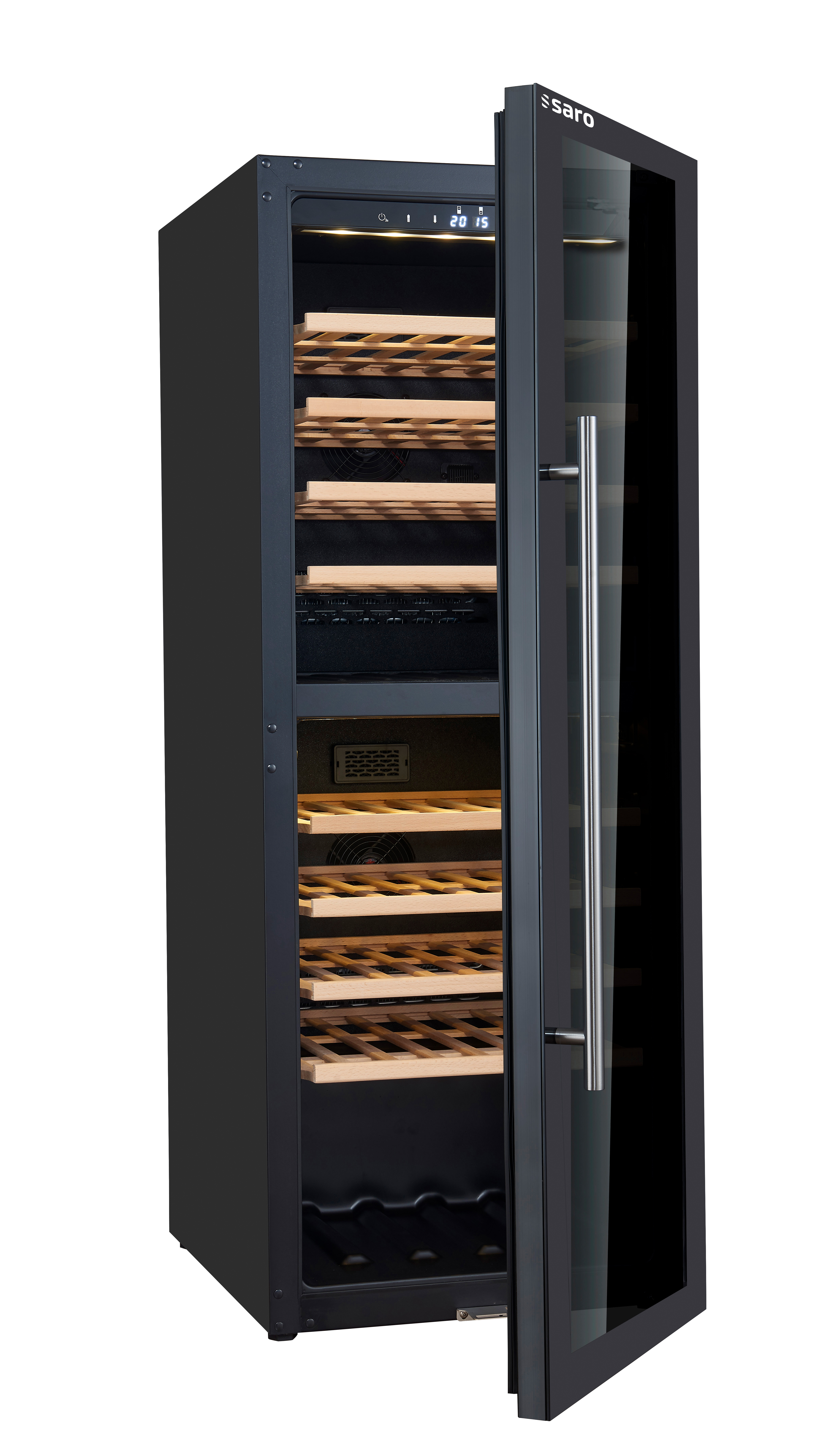 SARO Wijnkoelkast, 2 zones, model WK 77D