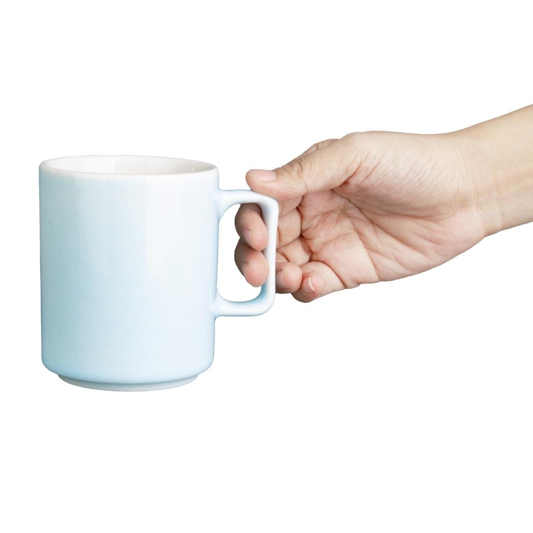 Olympia Fondant Becher Aqua 340ml (6 Stück)