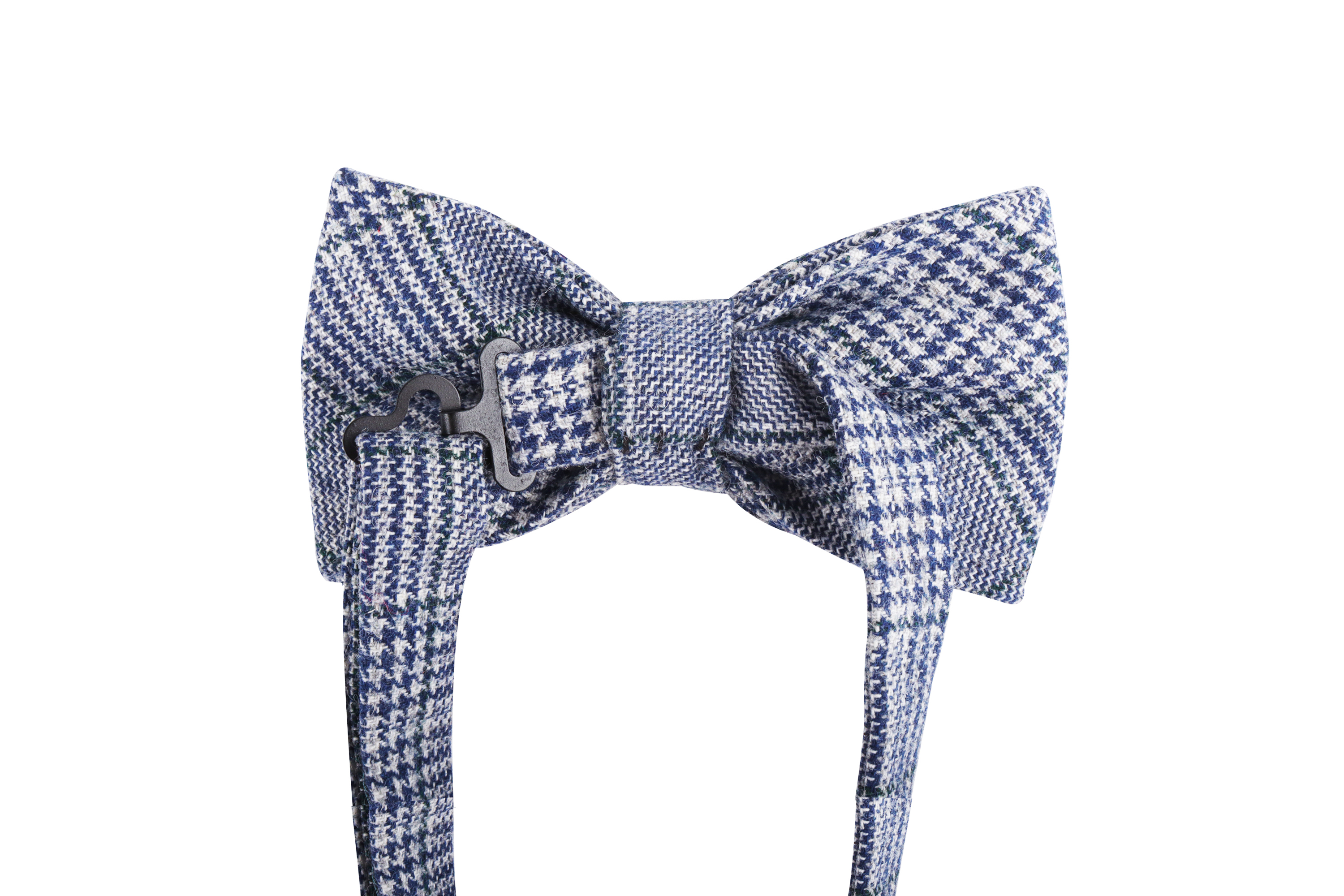 Nœud papillon Urban-Glencheck - Marine