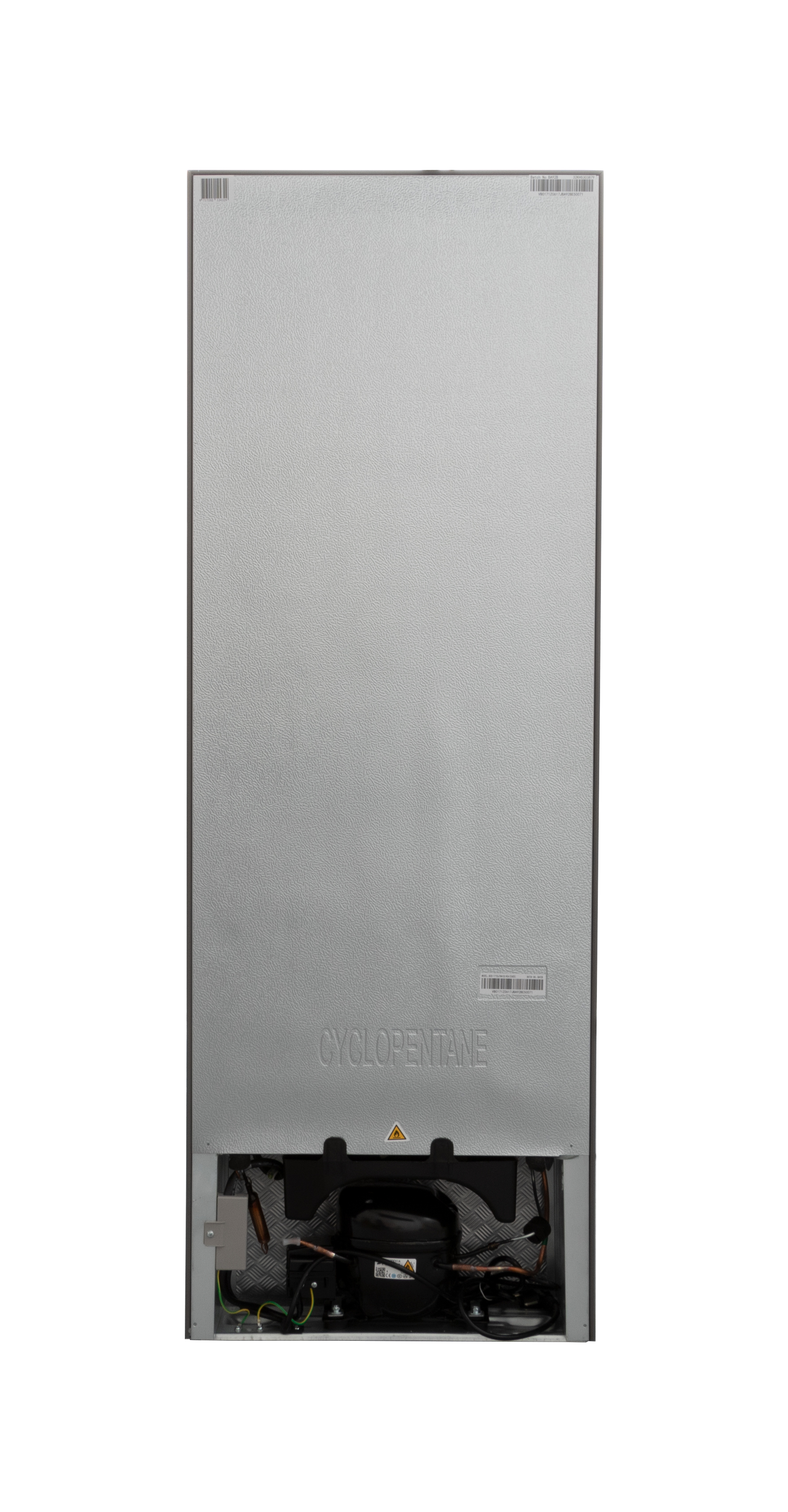 Kühl-/Gefrierkombination - Edelstahl - 122 + 53L - Exquisit