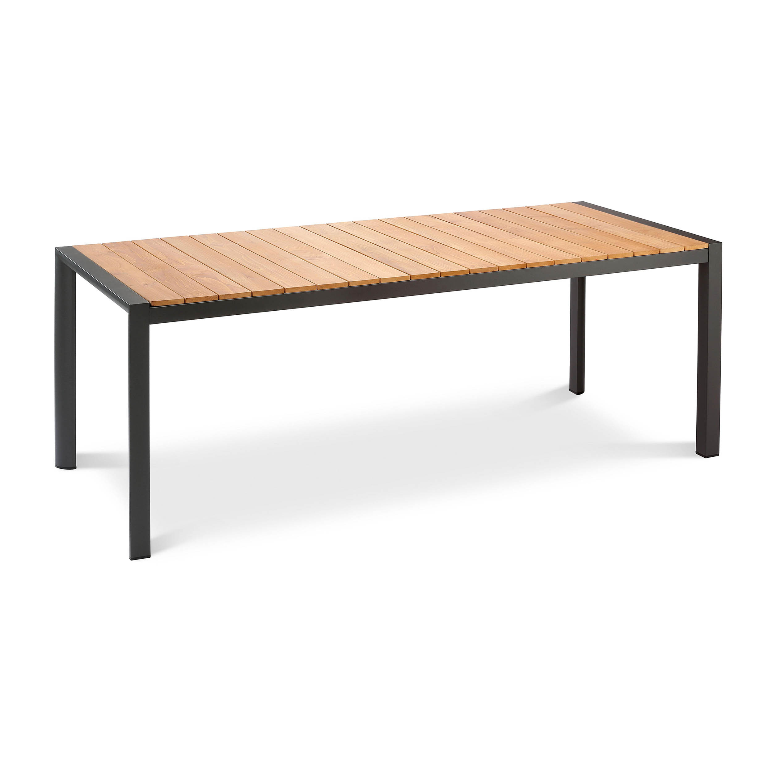 Paros Dining Gartentisch 160x90cm Anthrazit
