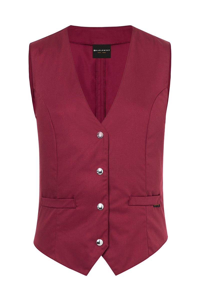 Gilet femme Lena - Bordeaux - 34
