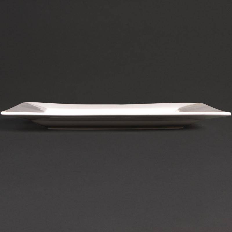 Vierkant Bord | Lumina Wit Porselein | 265mm | 4 Stuks 