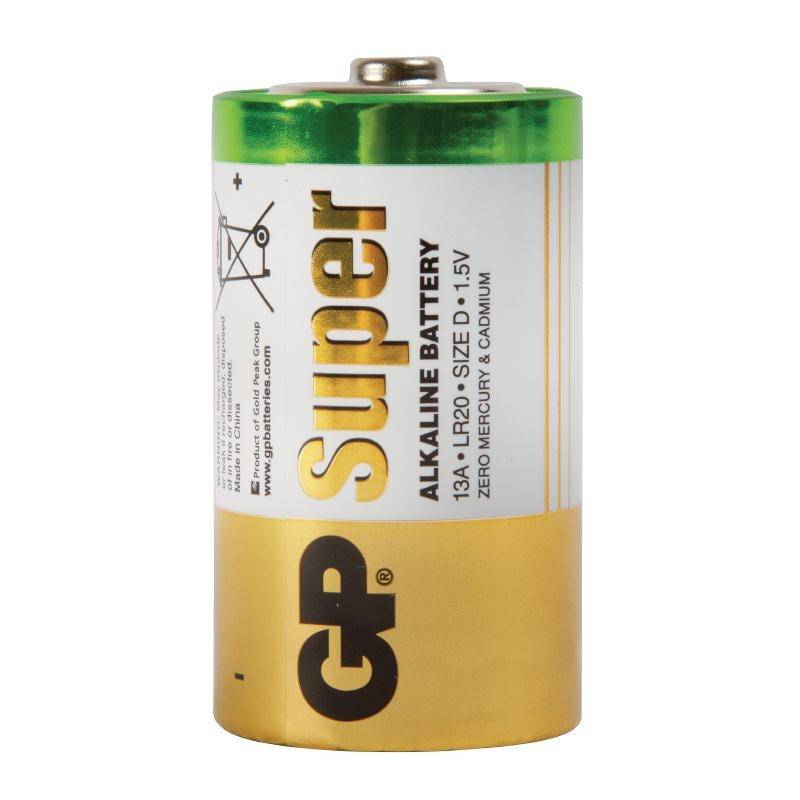 Alkaline D-Batterijen | 2-Pack