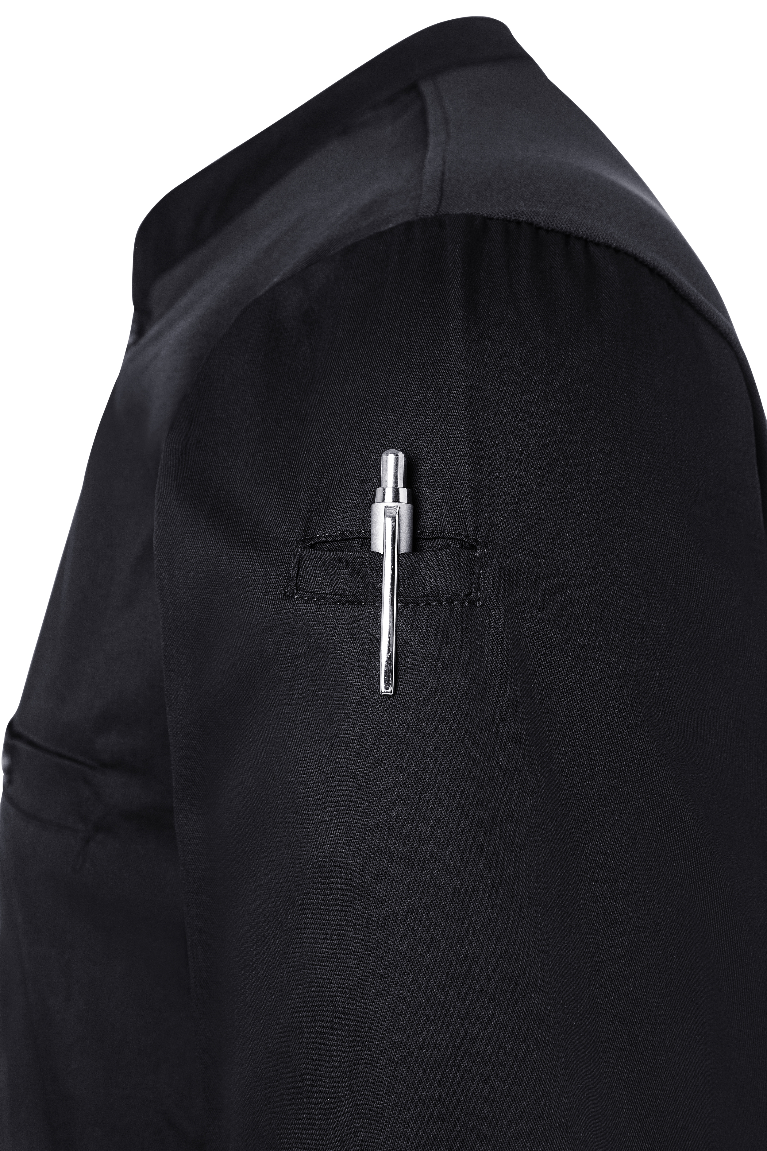 Langarm Arbeitsshirt Performance - Schwarz - L