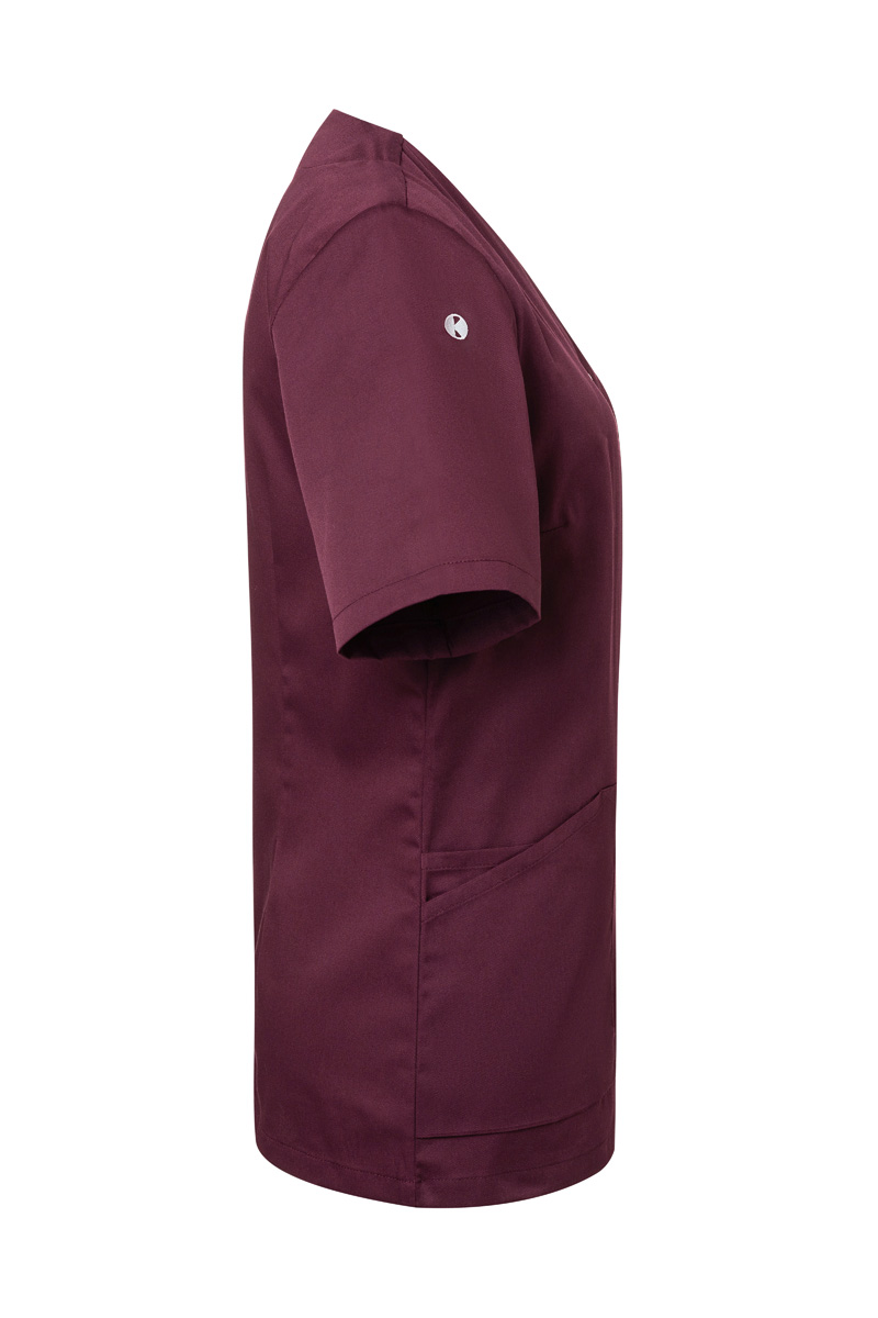 Damestuniek Met Korte Mouwen, Essential, Gemaakt Van Duurzaam Materiaal - Aubergine - 34