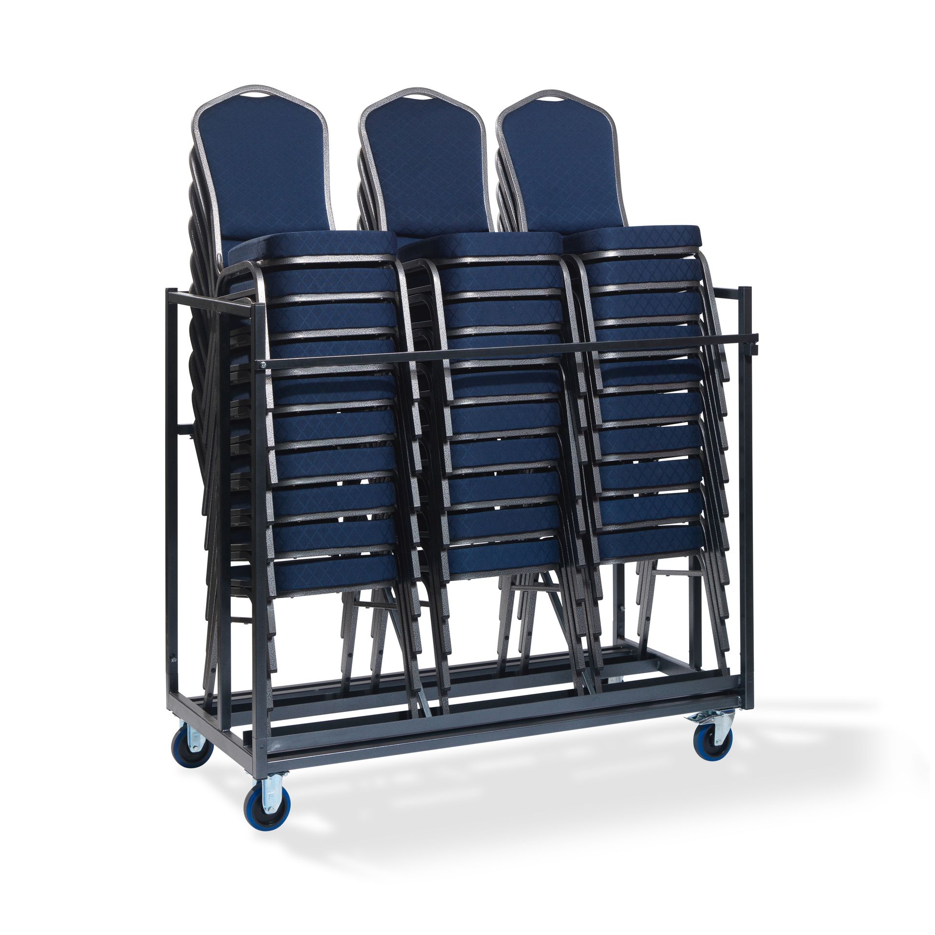 Trolly voor stapelbare stoelen - Geschikt voor 30 stuks - 950x640x(h)1690mm