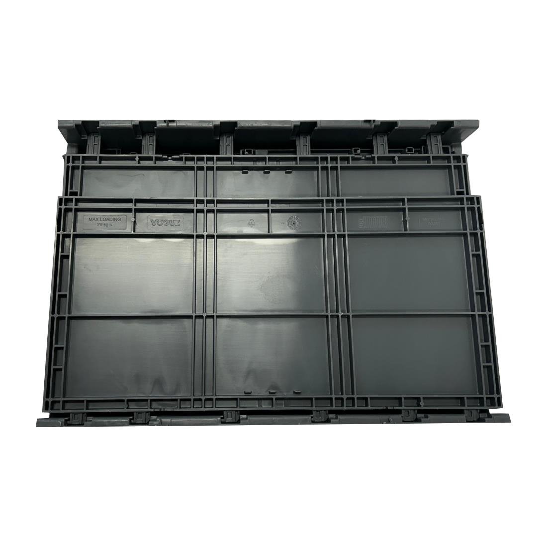 Vogue Kunststoff-Klapptransportkiste, 594 x 396 x 353 mm Vogue Kunststoff-Klapptransportkiste, 594 x 396 x 353 mm