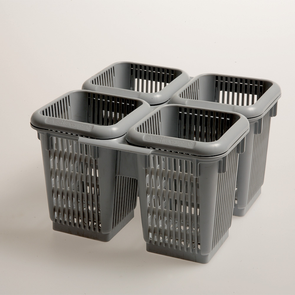 Compartiment à couverts "4 secteurs" polypropylène