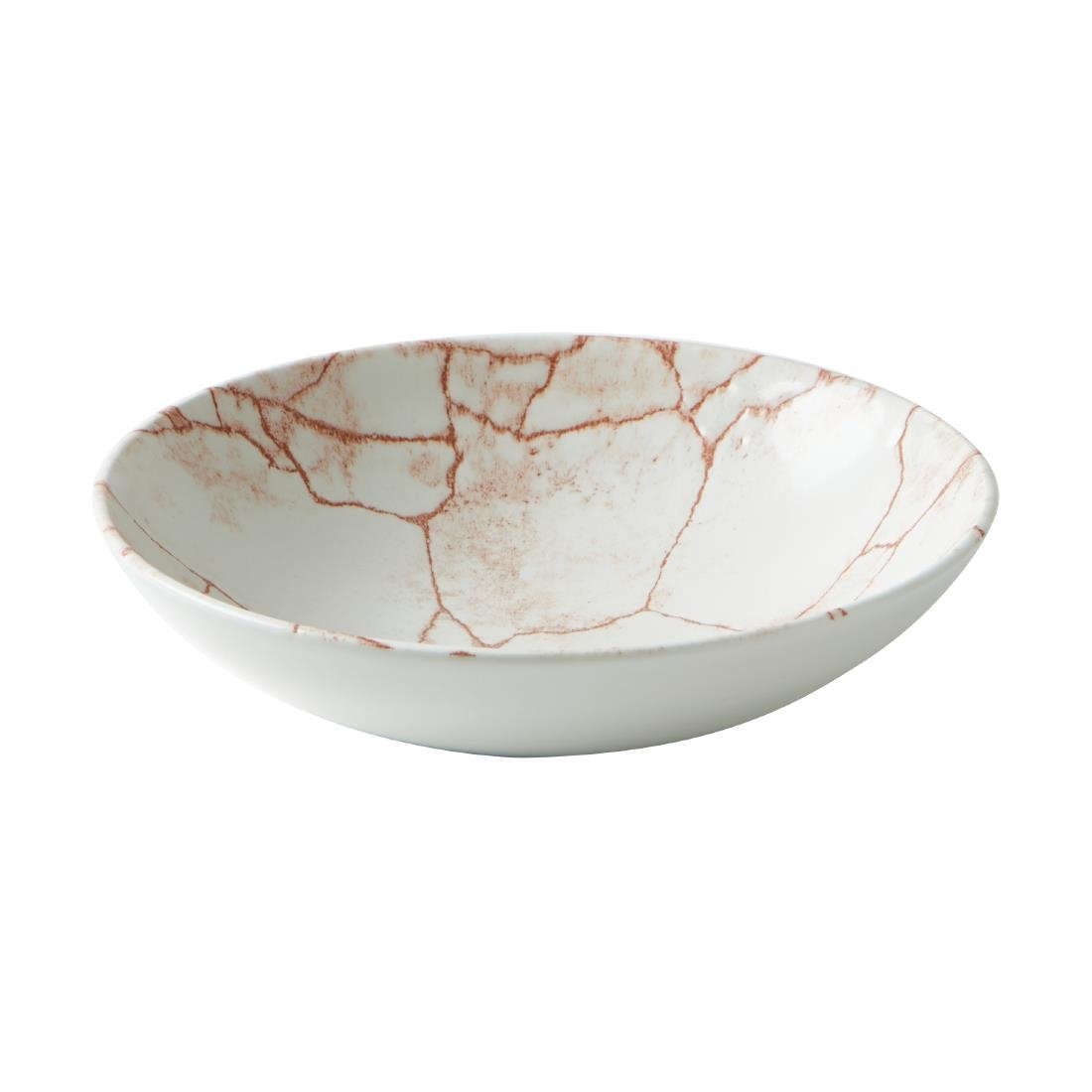 Churchill Studio Prints Kintsugi Evolve Coral schalen 184mm (Pak van 12)