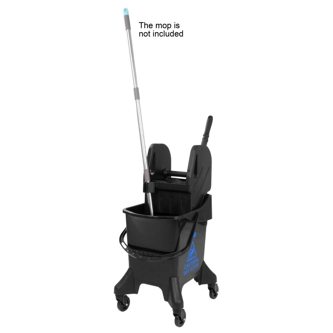 Seau essoreur haut 20 litres Jantex marquage bleu