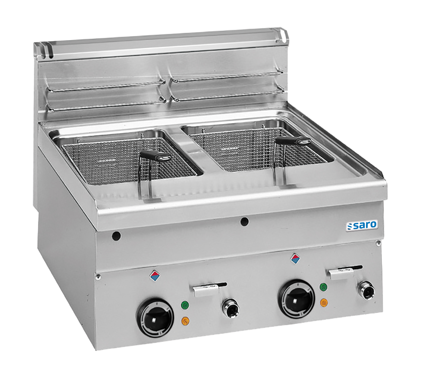 Friteuse électrique SARO 10+10L, pose libre, 600 Line, EF66