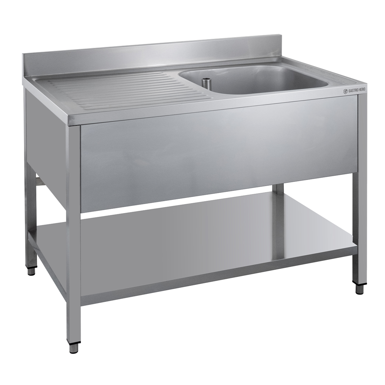Table de lavage ECO 12x7 avec 1 bac à droite