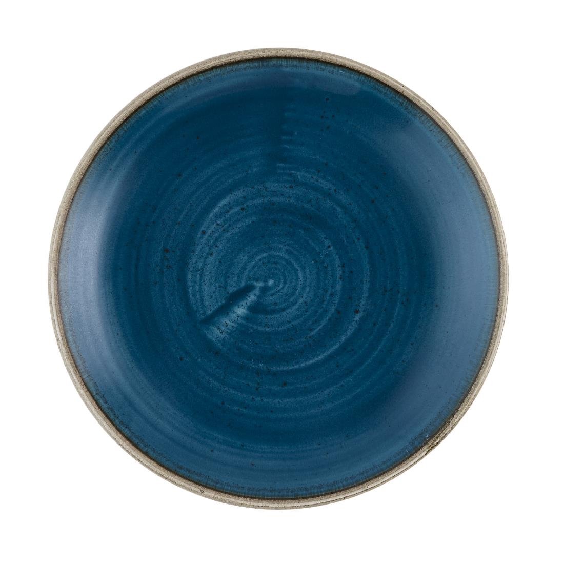 Churchill Stonecast Evolve Coupé-Teller, Java Blue, 165 mm, (12 Stück)
