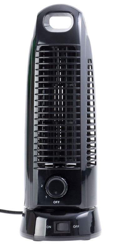 Ventilateur pivotant OPUS 2 Mini Tower Noir - Modèle de table - 113x133x(H)312mm