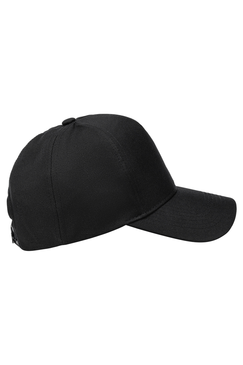 Baseballpet, Gemaakt Van Duurzaam Materiaal, Gerecycled Polyester - Zwart