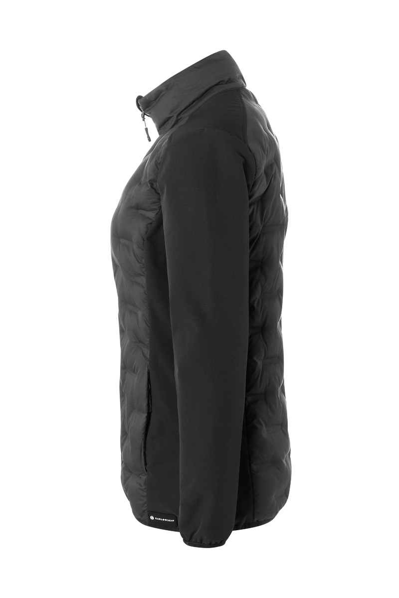 Dames Hybride Jas Outdoor-Pro, Gemaakt Van Duurzaam Materiaal - Zwart - S
