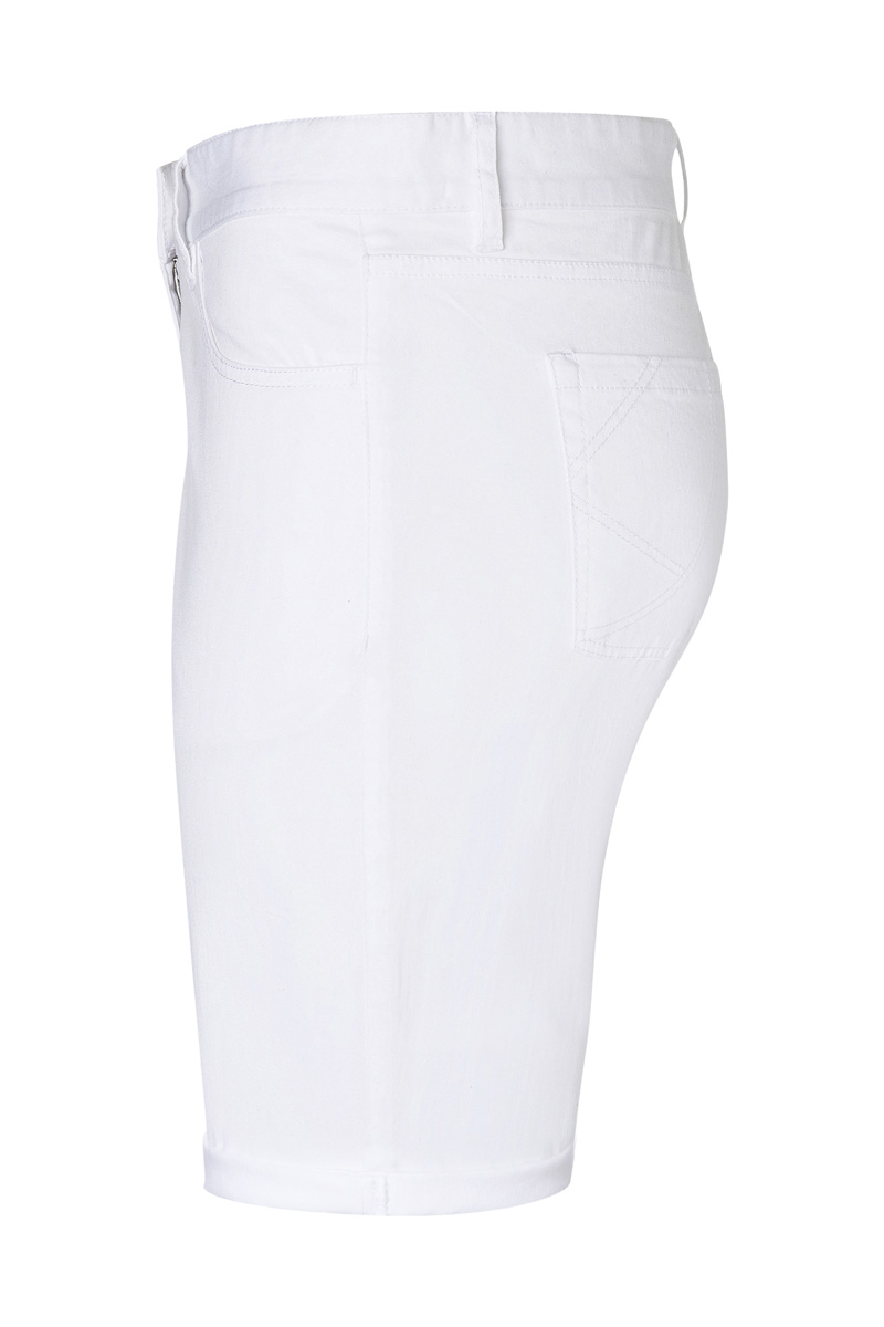 Short pour femme 5-Pocket Classic-Stretch - Blanc - 34