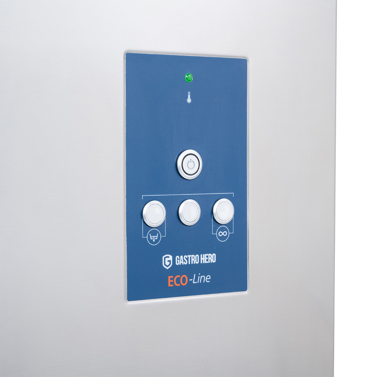 Kapvaatwasser ECO 54 SLE 50x50 cm korfmaat, met reiniger- en glansmiddeldoseerder, met afvoerpomp en waterontharder, Gemaakt in Europa, 400 Volt