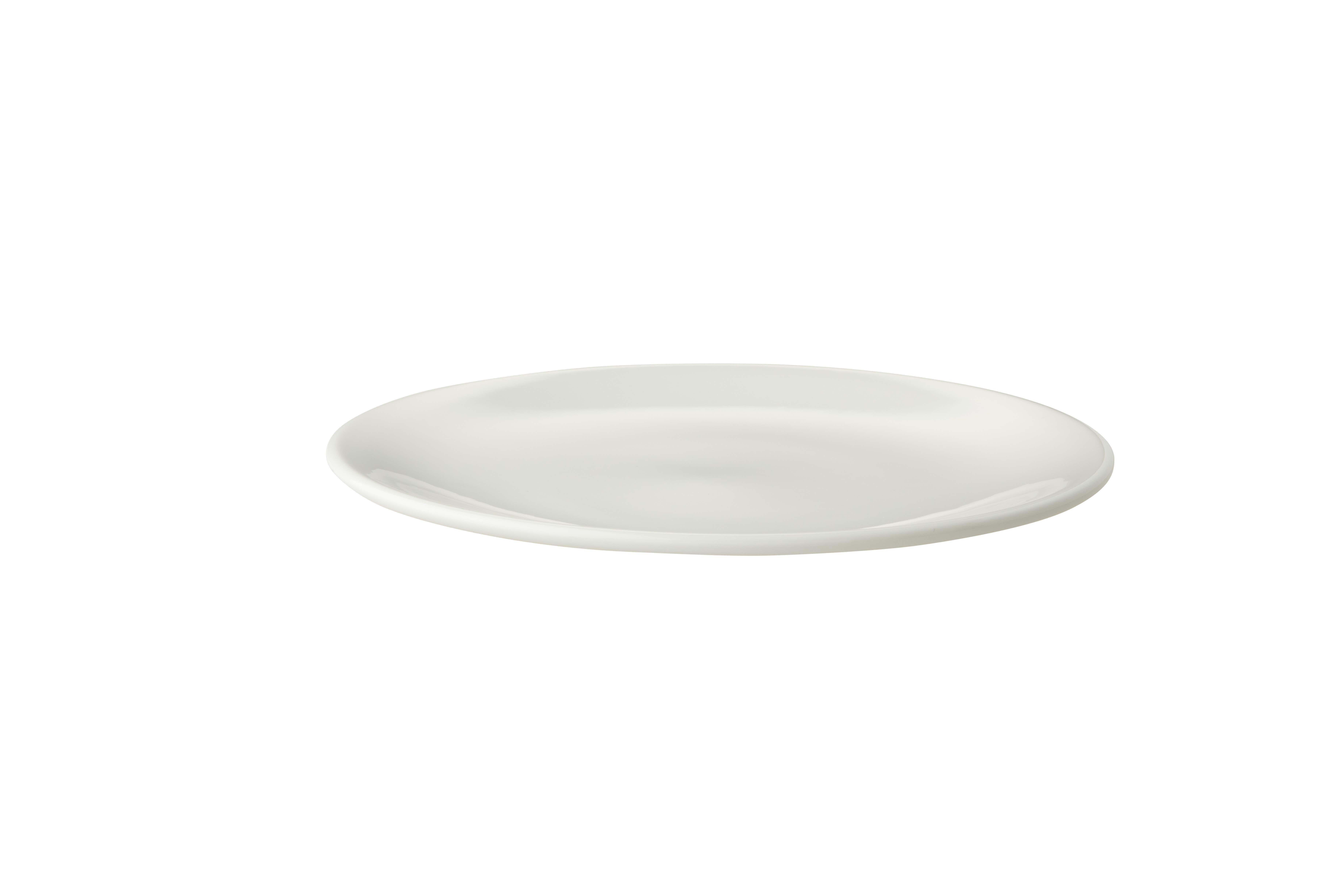 Bord coupe 037 Lux 20 cm Offwhite Porselein