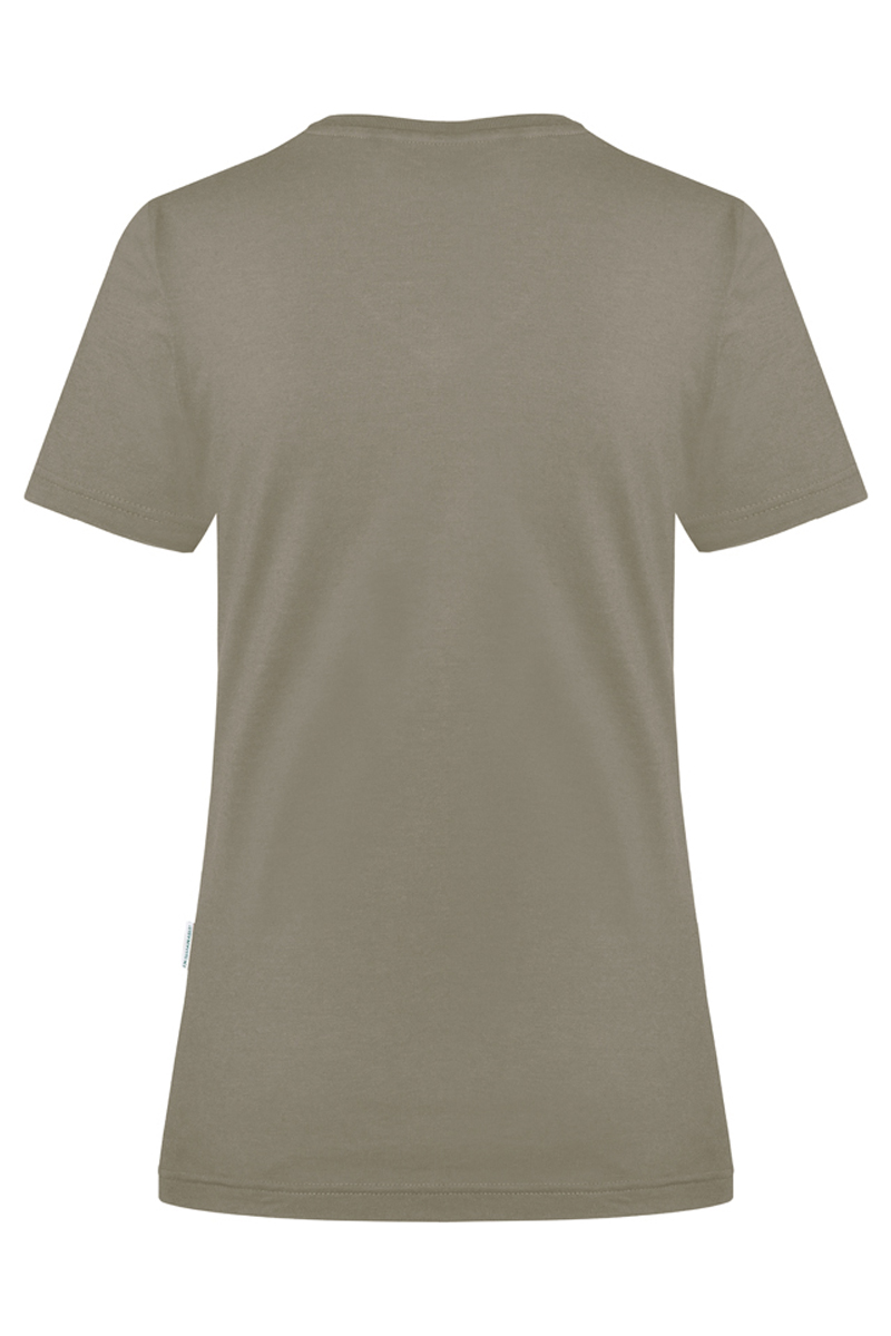 T-shirt de travail pour femme Casual-Flair, en matériau durable - Sauge - L