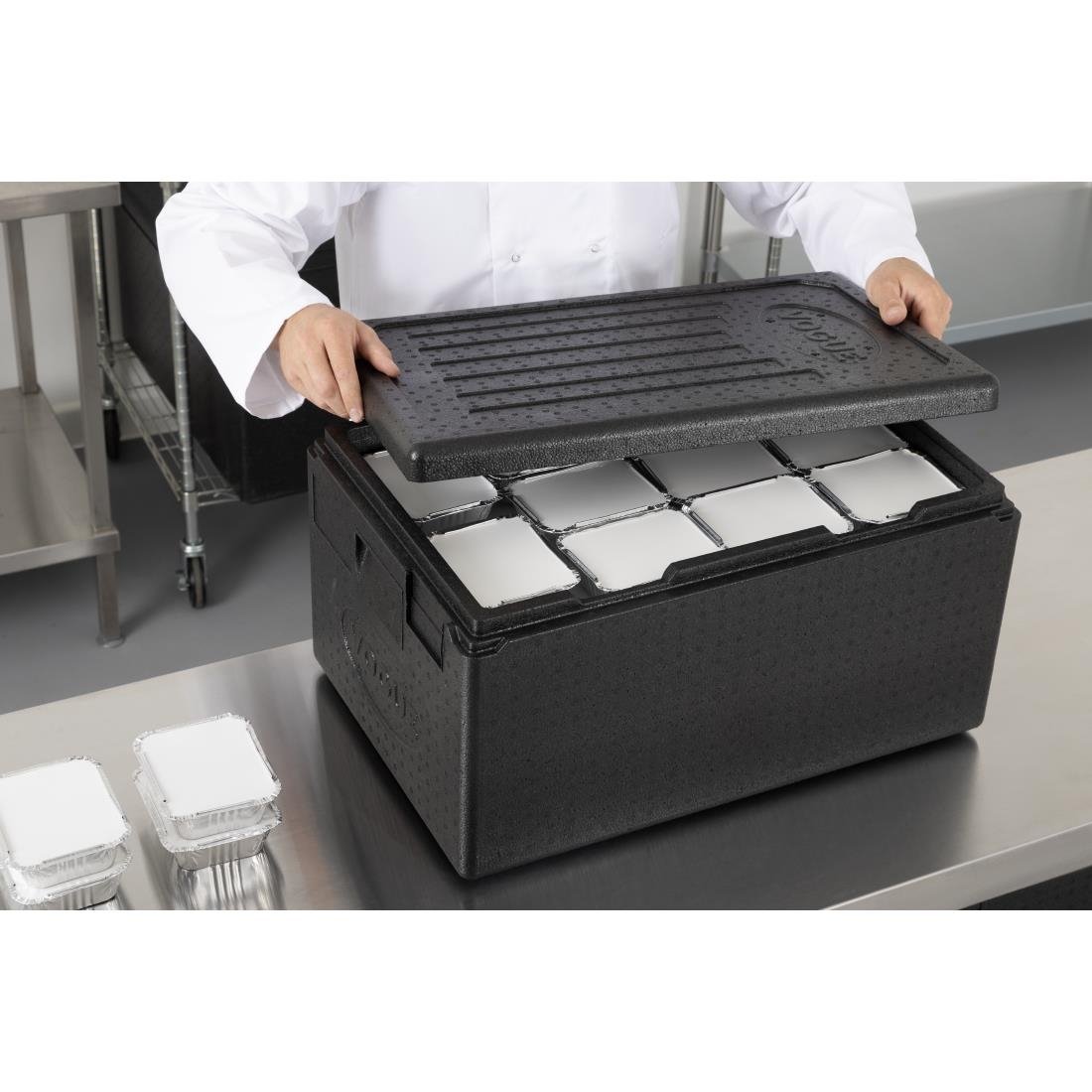 Vogue Geïsoleerde EPP Voedsel Transport Box 46Ltr GN Formaat Vogue Geïsoleerde EPP Voedsel Transport Box 46Ltr GN Formaat