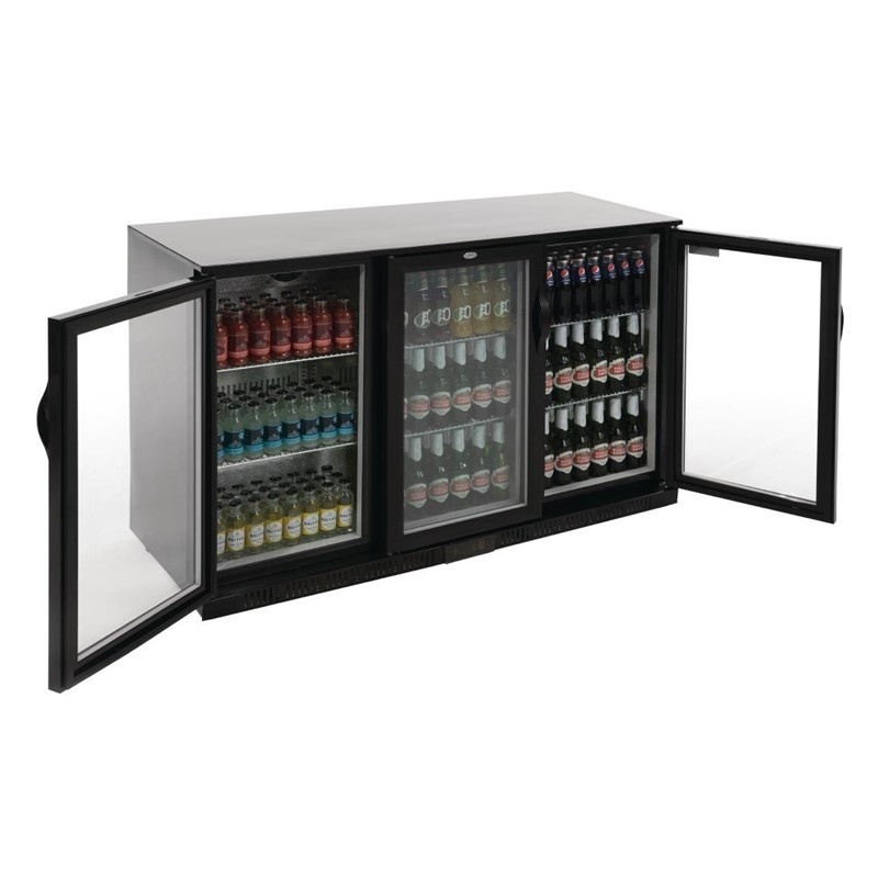 CE205 Bar Kühlschrank Kühlvitine Displaykühlung Barkühlschrank aus Edelstahl 
