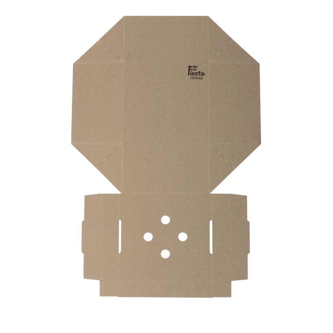 Fiesta Composteerbare Uitklapbare Hamburgerdozen (100 Stuks)