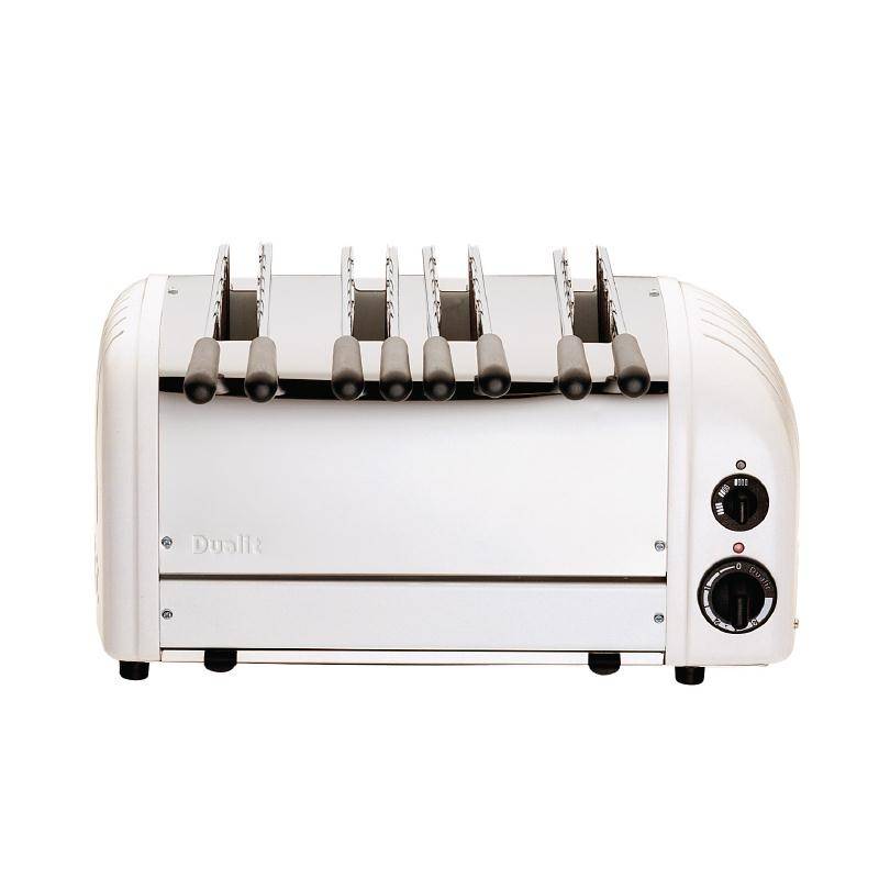 Edelstahl Toaster | Dualit | 4 Schlitzen | 80 Scheiben p/St