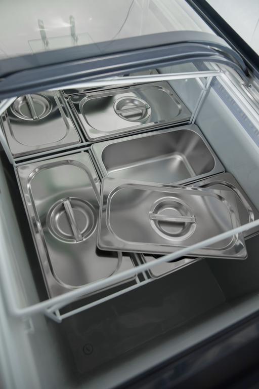 Eistheke mit Glasaufsatz - 6x5L